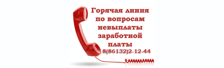 Горячая линия по вопросам невыплаты заработной платы